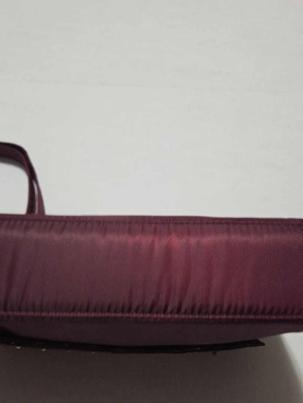 lug Pacer Wine Red Crossbody with Pyramid Studs - Picture 4 of 10